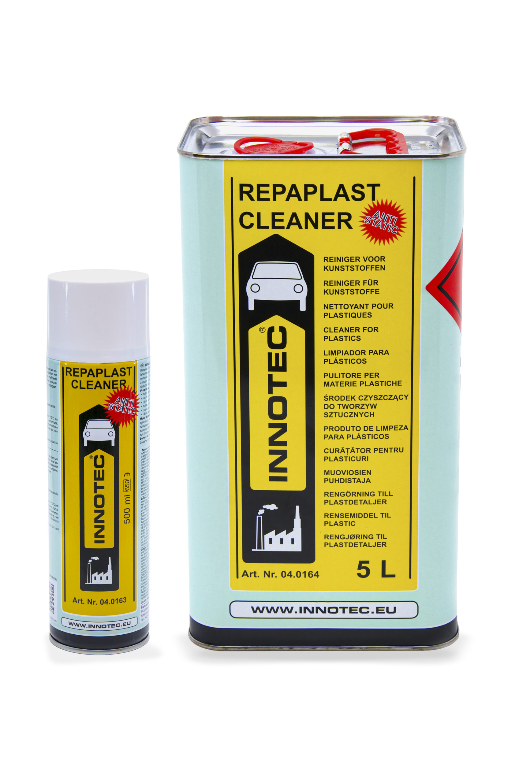 INNOTEC Repaplast Cleaner Anti Static in verschiedenen